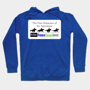 Four Horsemen of the Apocalypse - Sticker - Back Hoodie